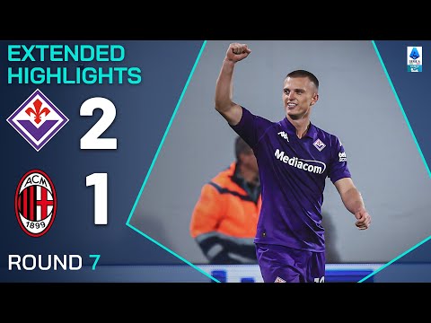 FIORENTINA-MILAN 2-1 | EXTENDED HIGHLIGHTS | SERIE A 2024/25