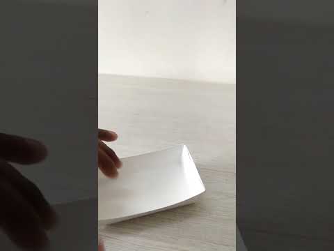 Popsicle paper tray