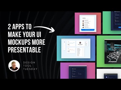 2 Apps to Make Your UI Mockups More Presentable - Design Tool Tuesday, Ep52