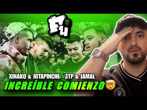 INCREÍBLE COMIENZO DE FU III 🤯😱  Reacción a XINAKO & JOTAPINCHE vs BTP & JAMAL - FU III MONSTER