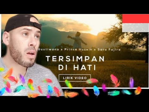 ENGLISH REACTION to TERSIMPAN DI HATI - Eka Gustiwana (ft. Prince Husein & Sara Fajira) | Official