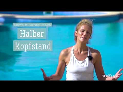 Yoga-Tutorial halber Kopfstand | Schritt für Schritt