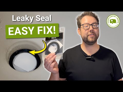 EASILY Fix Your Leaky Seal In An RV Toilet! For Dometic 300 Series!