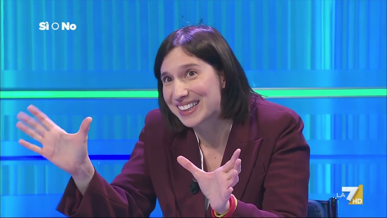 Referendum giustizia, Enrico Mentana intervista Elly Schlein