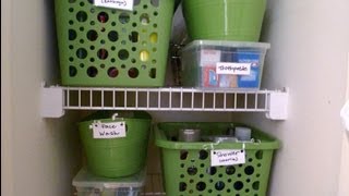 How to organize your home on a tight budget