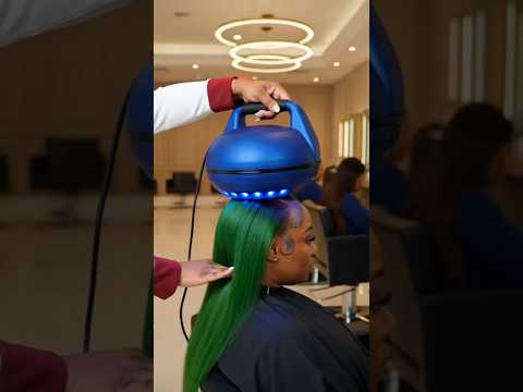 High-tech beauty transformation. #subscribe