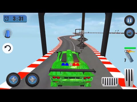 Police Car Driving Impossible Track Stunts #2 | Android Gameplay | Friction Games