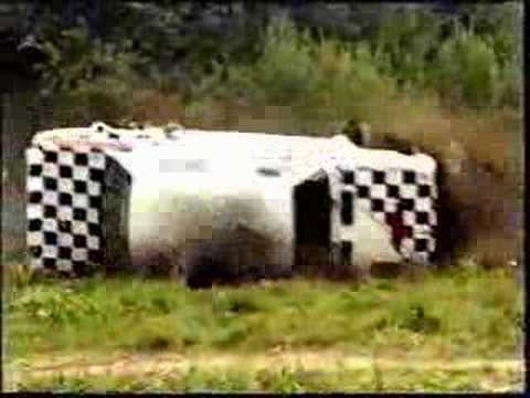 Fiat 131 crash