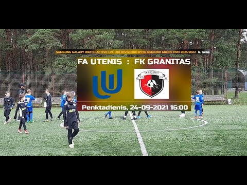 FK Granitas 2012 - FA UTENIS 2012. 20210925. Lietuvos vaikų lygos PRO lygmens U10