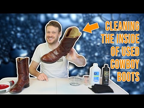 How to Clean and Disinfect the Inside of Used Cowboy Boots