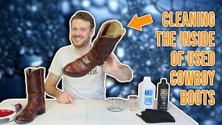 How to Clean and Disinfect the Inside of Used Cowboy Boots