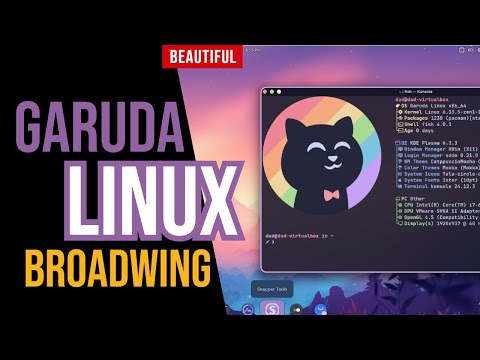 Garuda Linux Broadwing | Arch Linux for Gaming | Review and Quick look