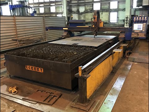 2D plasma cutter ECKERT AGAT SPEED 2011