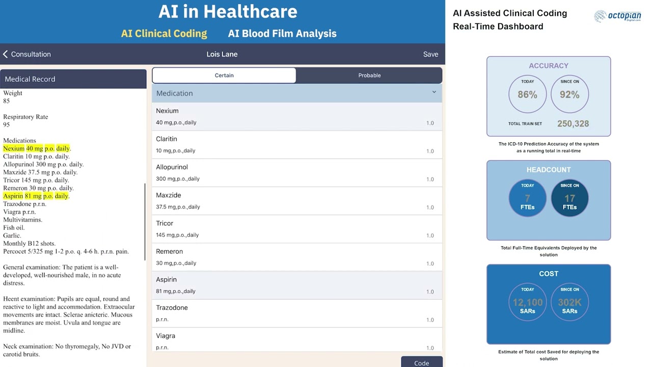 AI Clinical Coding (ICD-10) Software Live Demo