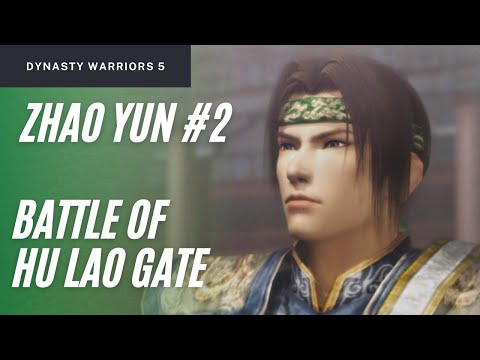 Dynasty Warriors 5 - Zhao Yun Musou Mode Stage 2 | Battle of Hu Lao Gate