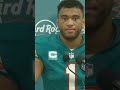 Tua says Dolphins couldn't find their rhythm on SNF #shorts