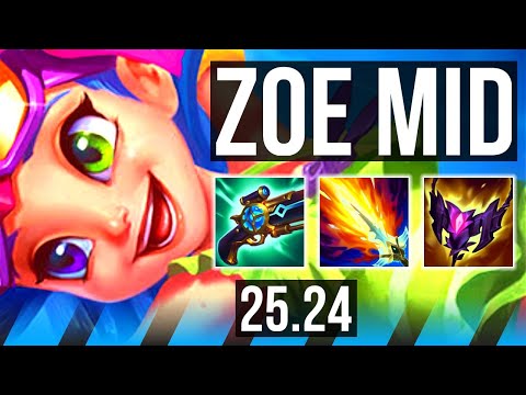 ZOE vs ZED (MID) | 12/1/9 | NA Master | 25.24