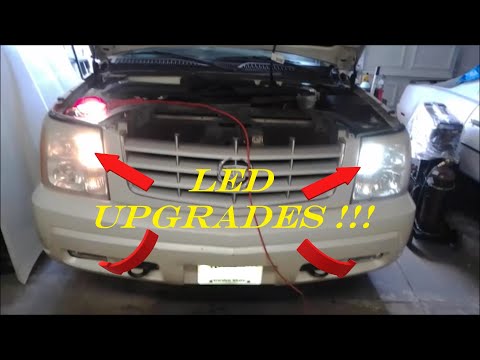 Cadillac Escalade ESV Fog Light Replacement and LED Upgrades