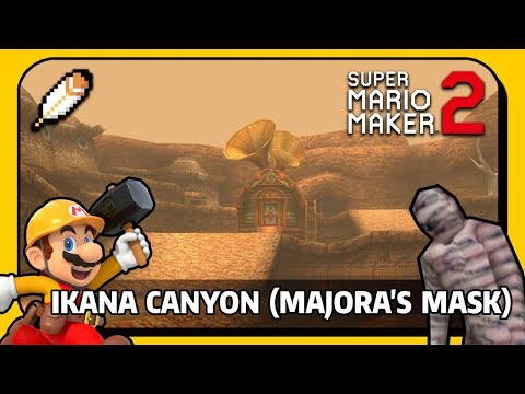 Ikana Canyon, Graveyard, Well & Castle (Majora's Mask) - Super Mario Maker 2 Levels