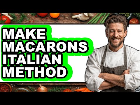 How To Make Macarons Italian Method (UPDATED)