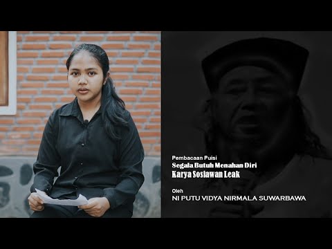 LOMBA BACA PUISI - NI PUTU VIDYA NIRMALA SUWARBAWA - SMPN 1 NEGARA