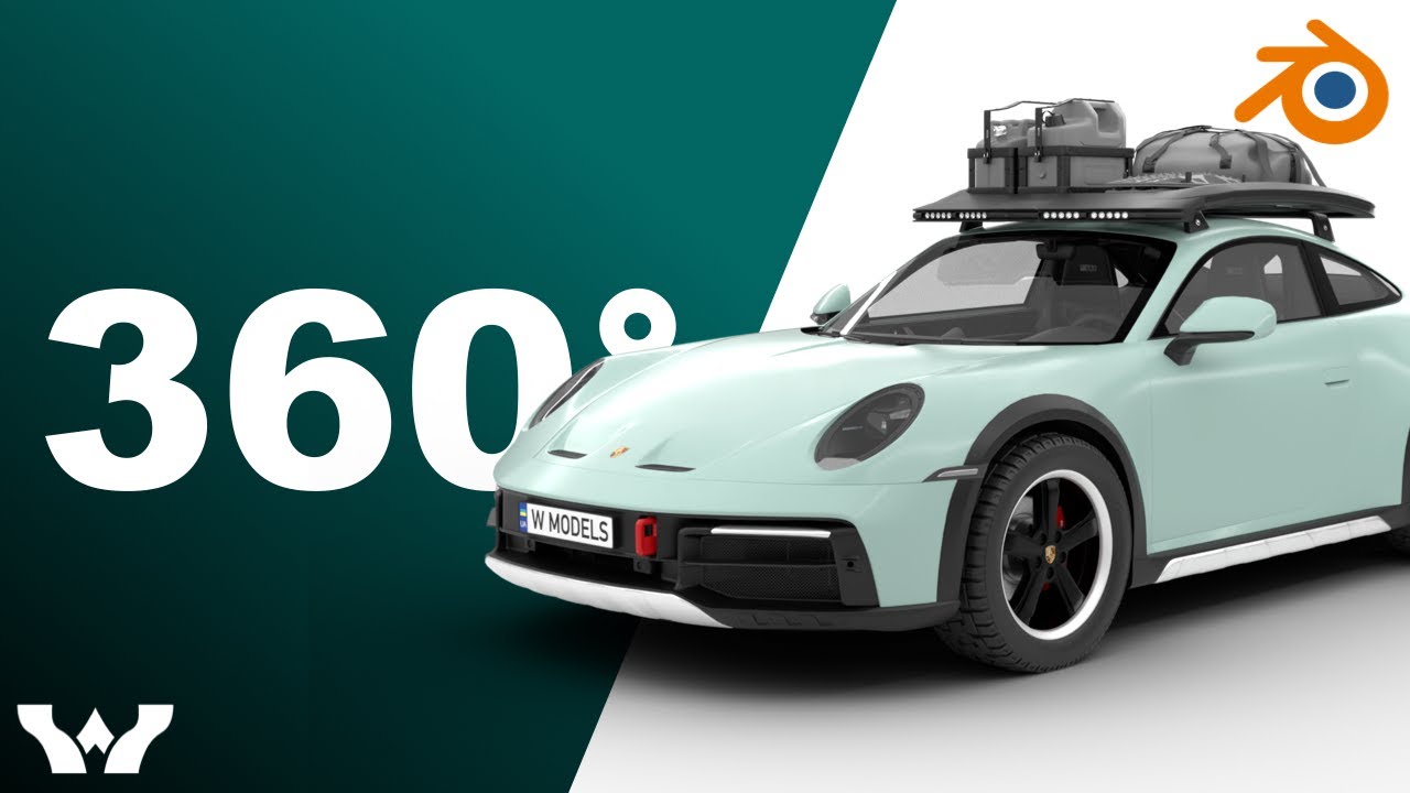 Porsche 911 Dakar 2023 HQ 3D Model