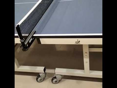 Stag Table Tennis Table Americas 25mm Top, 100mm Wheels