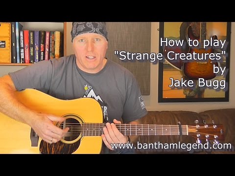 How to play Strange Creatures by Jake Bugg - guitar TAB tutorial