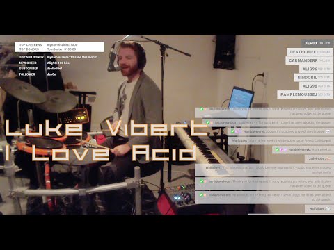 Luke Vibert - I Love Acid [drum cover]