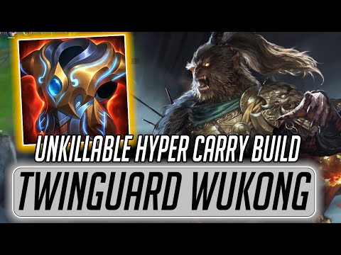 WILD RIFT WUKONG TWINGUARD BROKEN TANKY SUSTAIN GOD (JUST BACKPACKING LMAO)