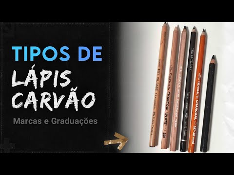 The Main Brands and Types of Charcoal Pencils for Realistic Drawings