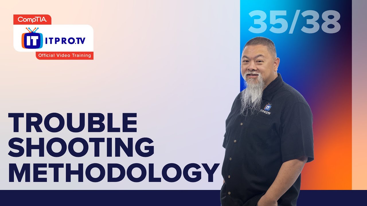Troubleshooting Methodology | CompTIA IT Fundamentals+ (FC0-U61) | Part 35 of 38