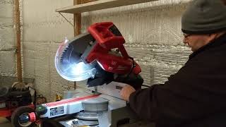 2018 version of the Milwaukee 6955-20 12 inch compound double beveled sliding miter saw. Updates