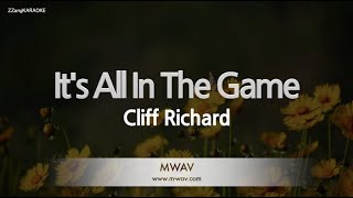 Cliff Richard-It&#39;s All In The Game (Karaoke Version)