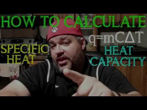 Specific Heat Capacity Problems & Calculations - Chemistry Tutorial - Calorimetry