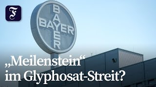 Milliarden-Vergleich: Bayer hofft auf Durchbruch im Glyphosat-Streit