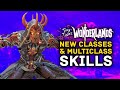 Tiny Tina's Wonderlands | New Class Showcase - Graveborn & Spore Warden + Multiclass Skills!