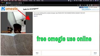 how to use Omegle in for Macbook and computer and laptop
