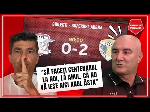 Robert Nita - Vivi Rachita, DIALOG SAVUROS IN DIRECT dupa Rapid - Petrolul 0-2