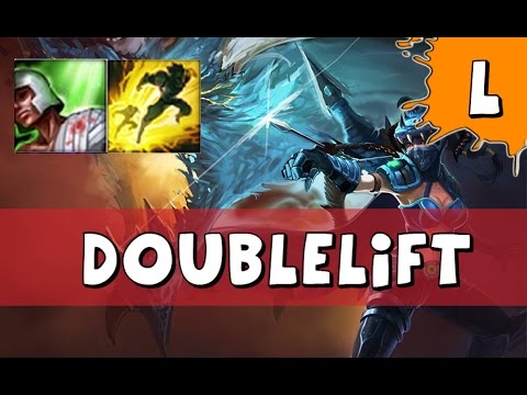 TSM Doublelift as Vayne vs Caitlyn ADC - S6 Challenger SoloQ - League of Legends