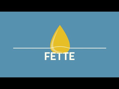 Was sind Fette?