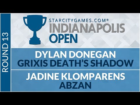 SCGINDY - Round 13 - Dylan Donegan vs Jadine Klomparens (Modern)