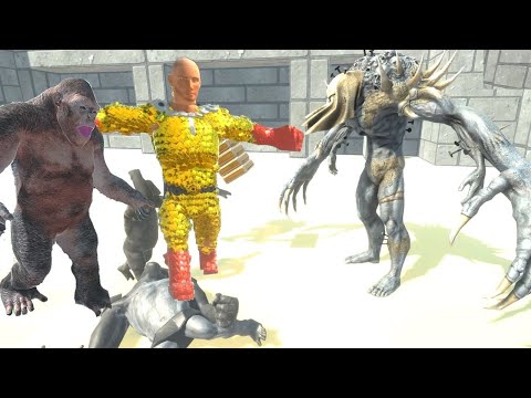 SCOURGE AND SAITAMA ARE CHALLENGED BY THE PRIMATES IN THEIR CASTLE  - ARBS