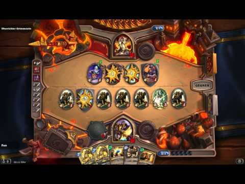 Hearthstone Fun mit Schwarzfelstiefen Dunkeleisenarena Oberrichter Grimmstein