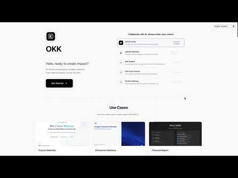 okkslides video preview