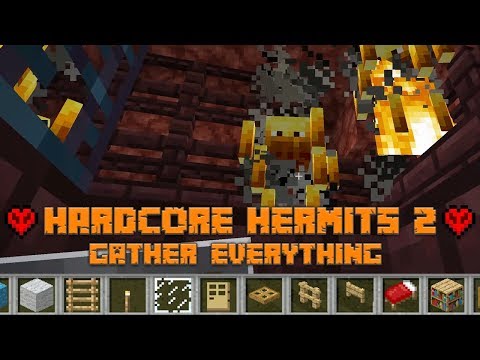 Hardcore Hermits 2 #5: Alone in the Nether!