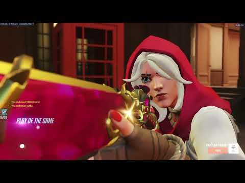 POTG! IDDQD INSANE ASHE GAMEPLAY OVERWATCH 2 SEASON 19 TOP 500