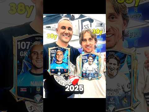 Modrić x Navas | 2017 vs 2025 Evolution 😢❤️‍🩹 #fcmobile #eafc24 #fifa #eafc25 #fifa23 #fifamobile