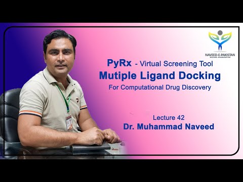 PyRx - Virtual Screening Tool | Multiple Ligand Docking | Lecture 42 | Dr. Muhammad Naveed