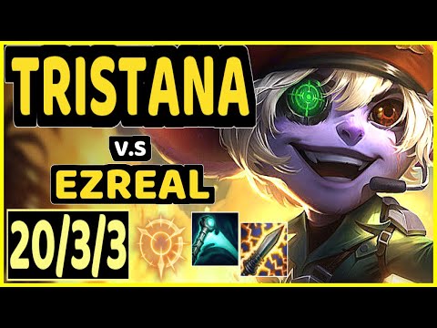 REKKLES (TRISTANA) vs EZREAL - 20/3/3 KDA BOTTOM ADC CHALLENGER GAMEPLAY - EUW